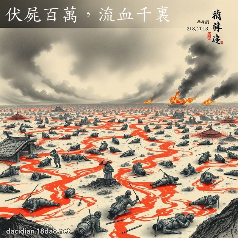 伏屍百萬,流血千裏 配图