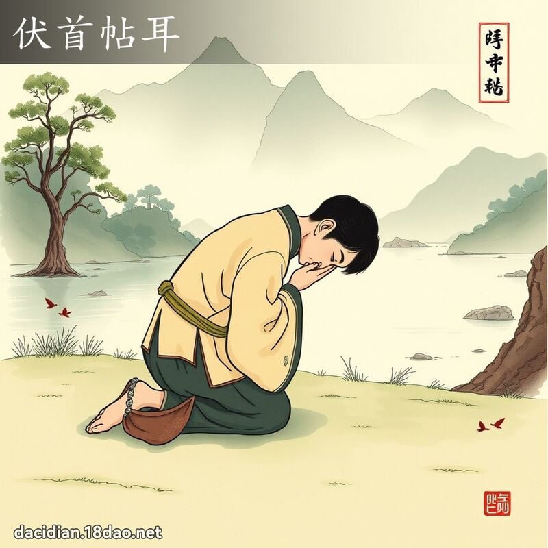 伏首帖耳 配图