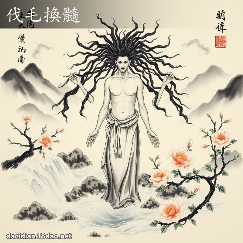 伐毛換髓 配图