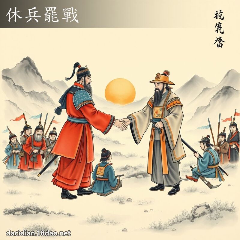 休兵罷戰 配图