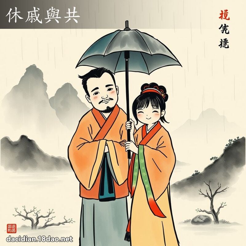 休戚與共 配图
