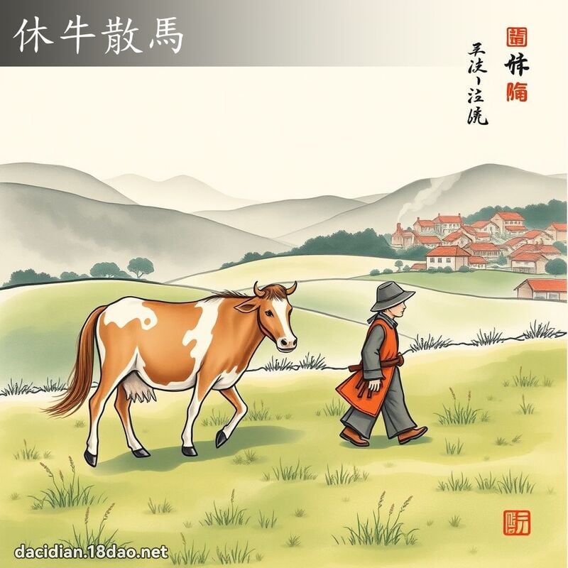 休牛散馬 配图