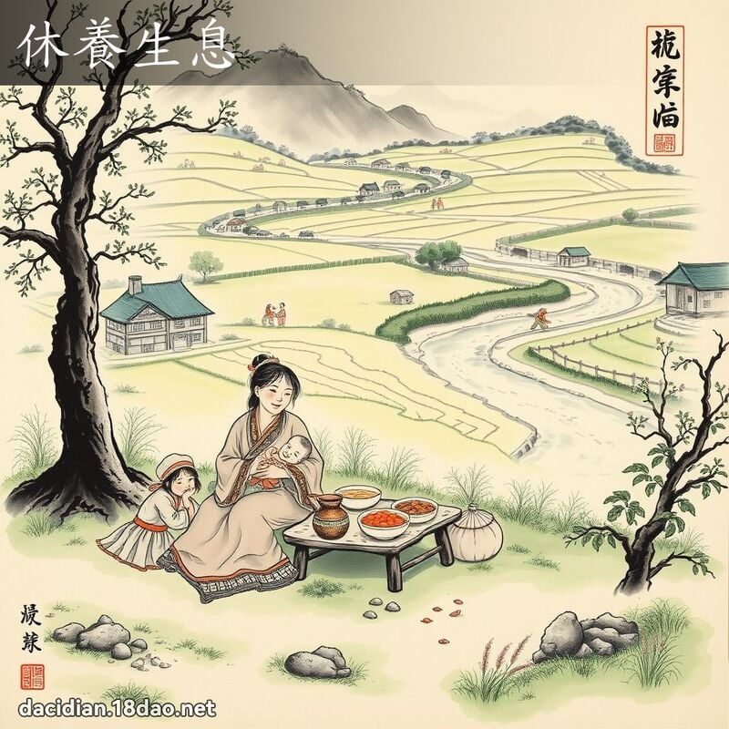 休養生息 配图