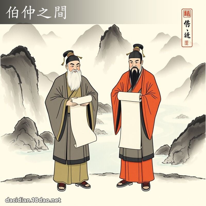 伯仲之間 配图