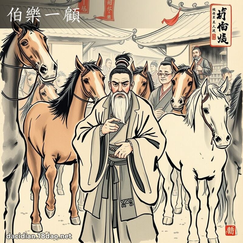 伯樂一顧 配图