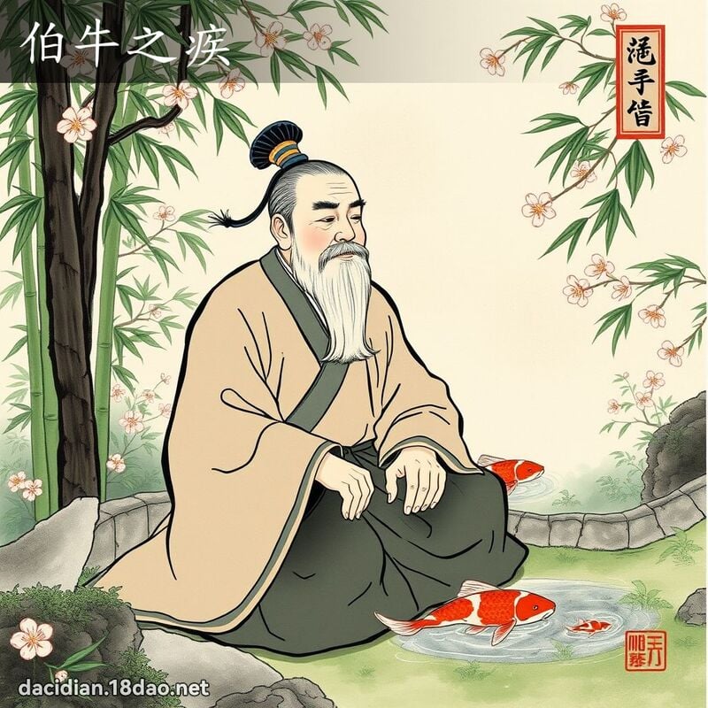 伯牛之疾 配图