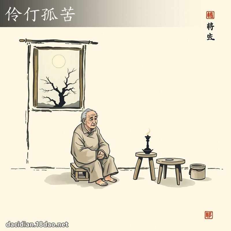 伶仃孤苦 配图