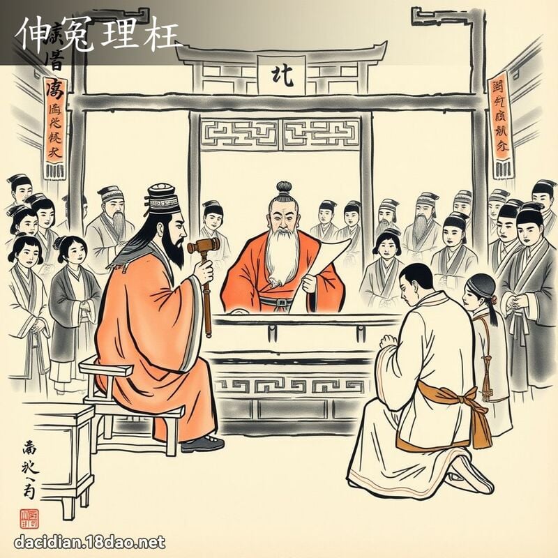 伸冤理枉 配图