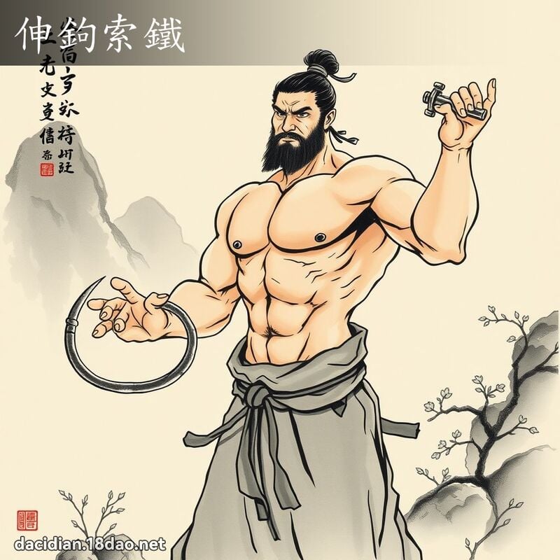 伸钩索铁 配图
