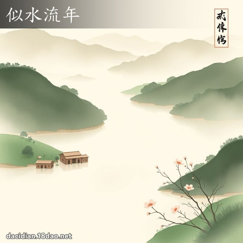 似水流年 配图