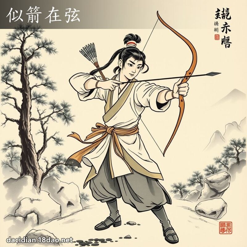 似箭在弦 配图