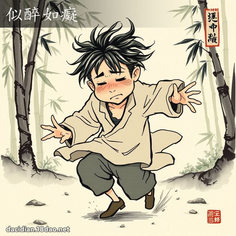 似醉如痴 配图