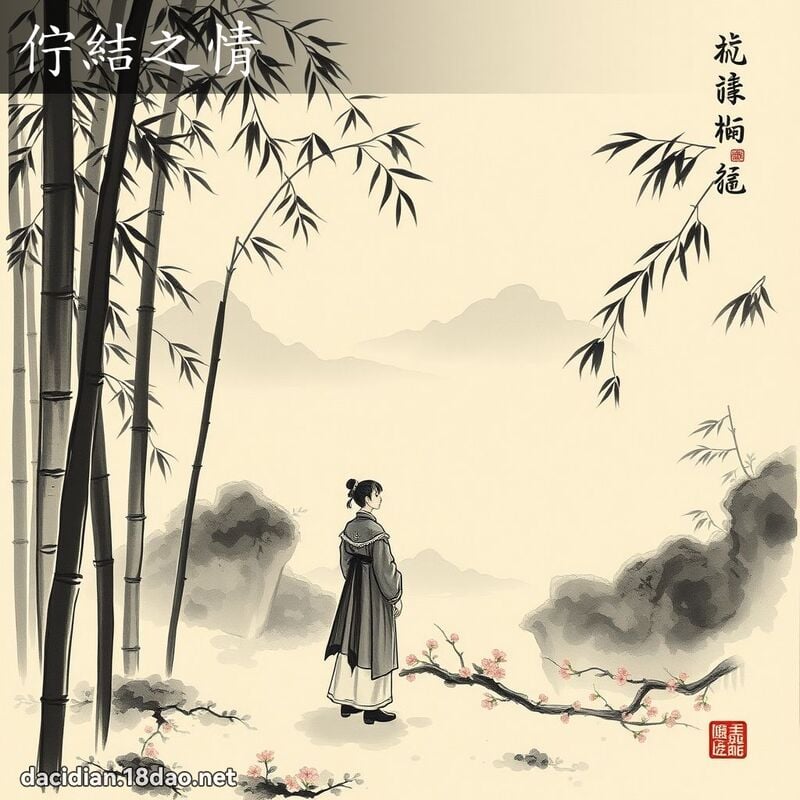 佇结之情 配图