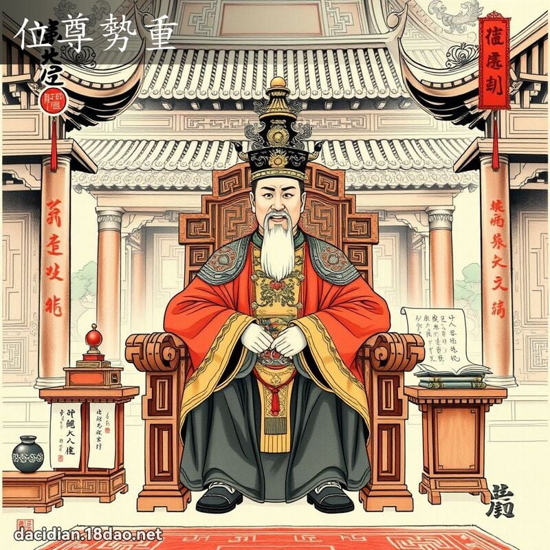 位尊势重 配图