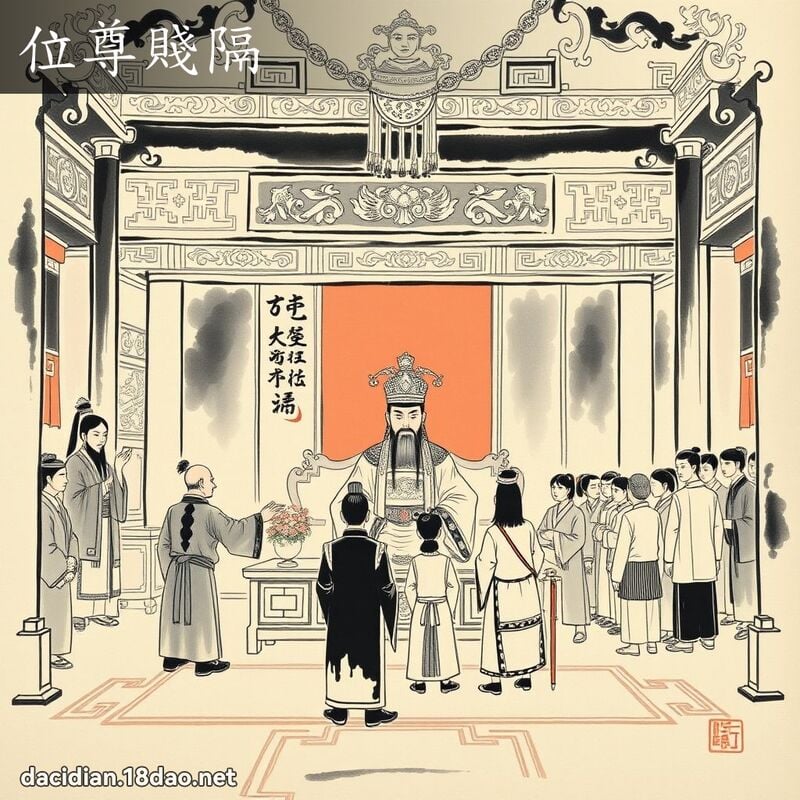 位尊贱隔 配图