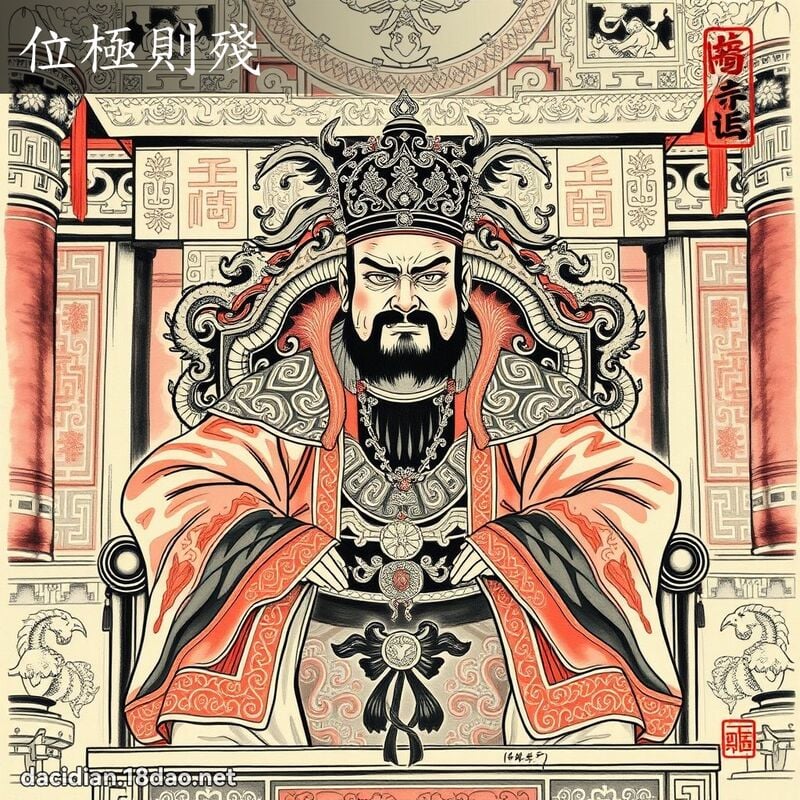位极则残 配图