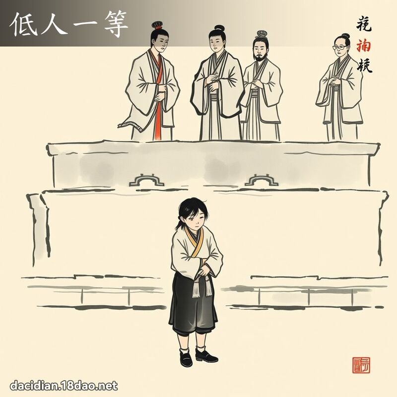 低人一等 配图