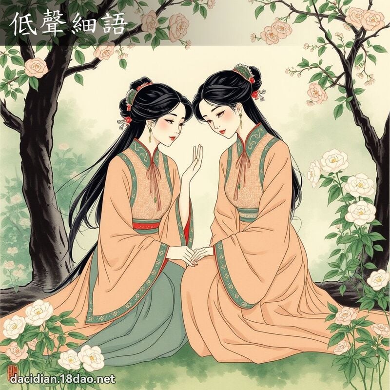 低声细语 配图