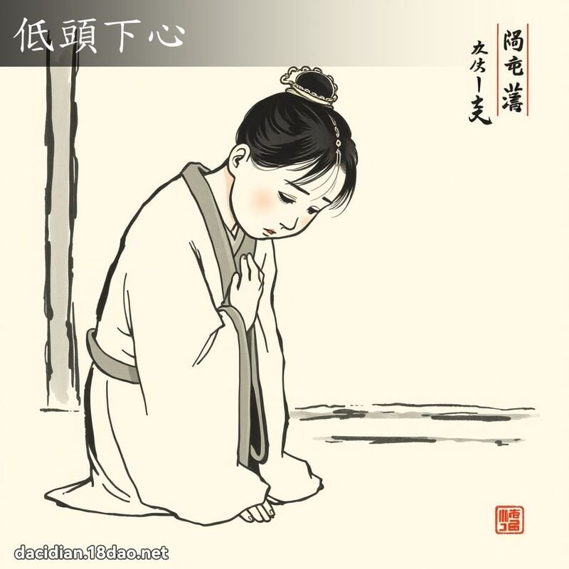 低头下心 配图