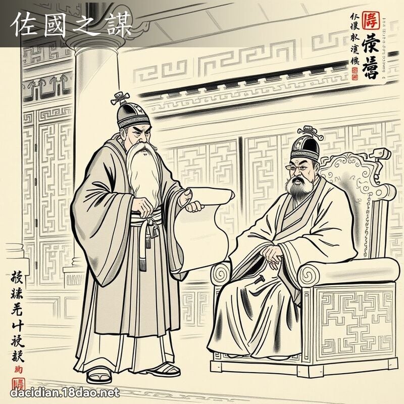 佐国之谋 配图