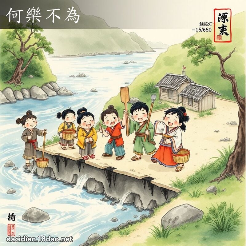 何乐不为 配图