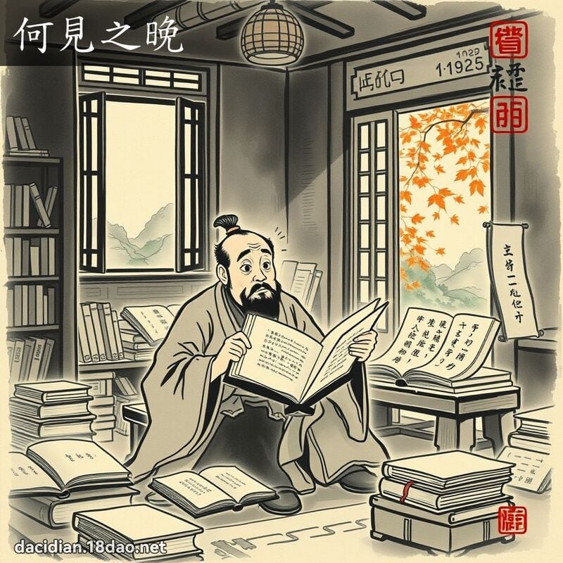 何见之晚 配图
