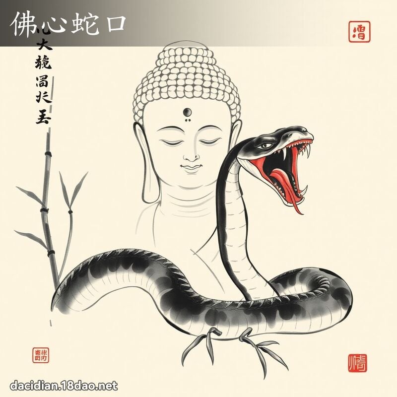佛心蛇口 配图