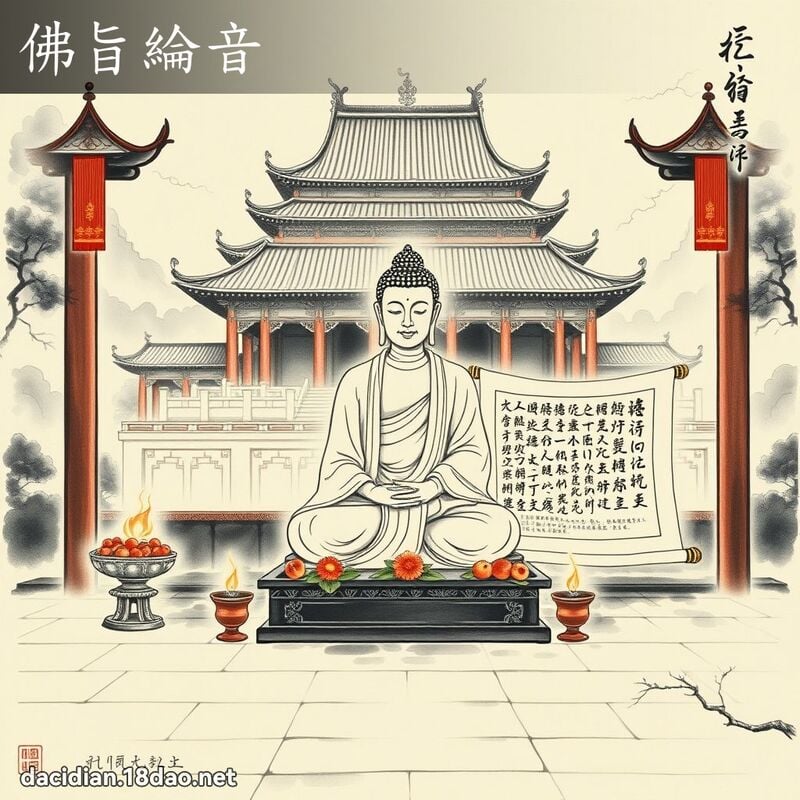 佛旨纶音 配图