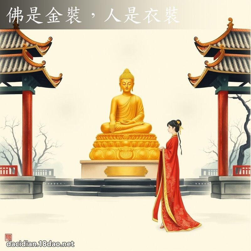 佛是金裝,人是衣裝 配图