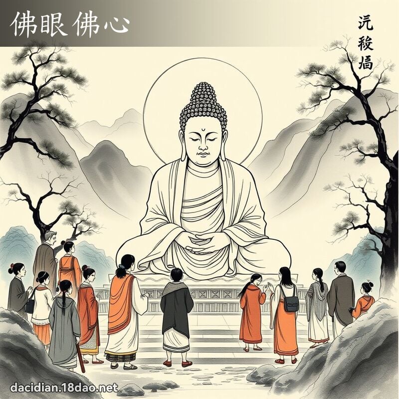 佛眼佛心 配图