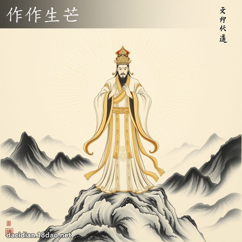作作生芒 配图