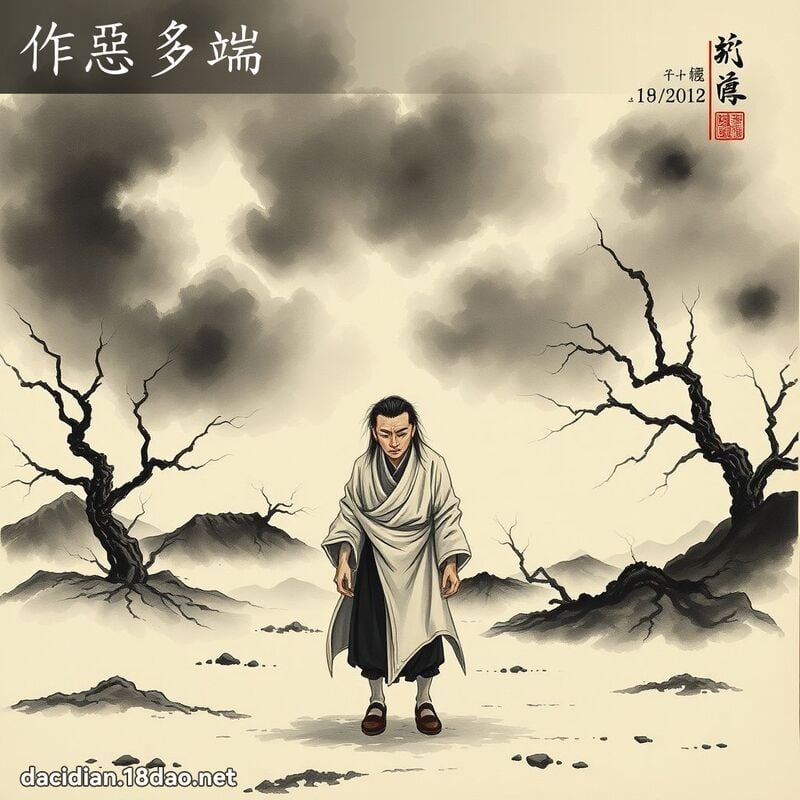 作惡多端 配图