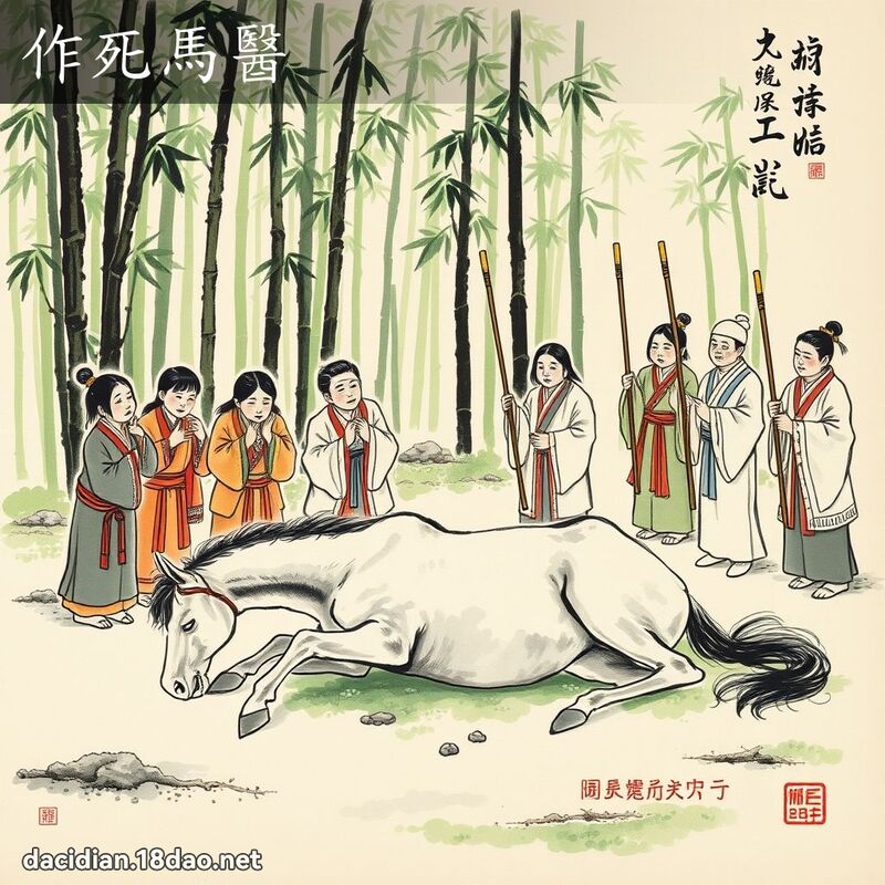 作死馬醫 配图