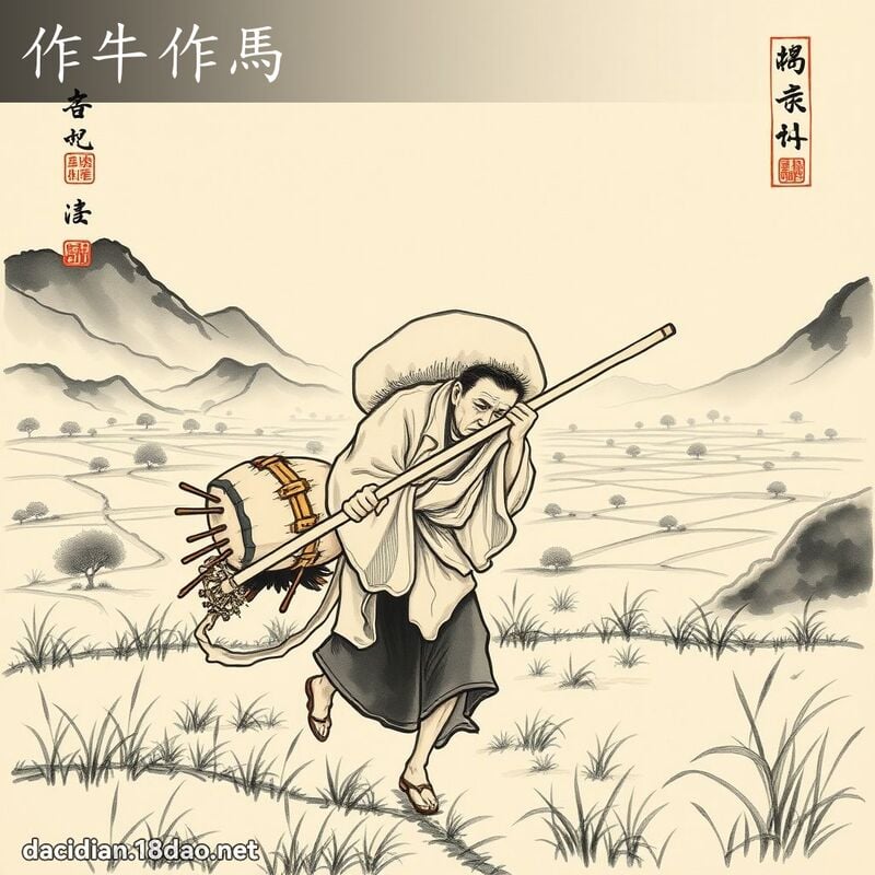 作牛作馬 配图