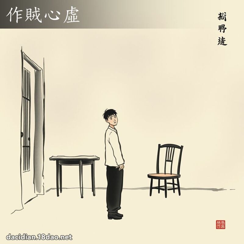 作賊心虛 配图