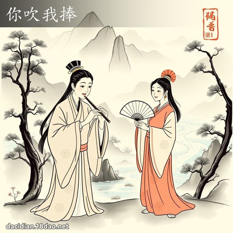 你吹我捧 配图