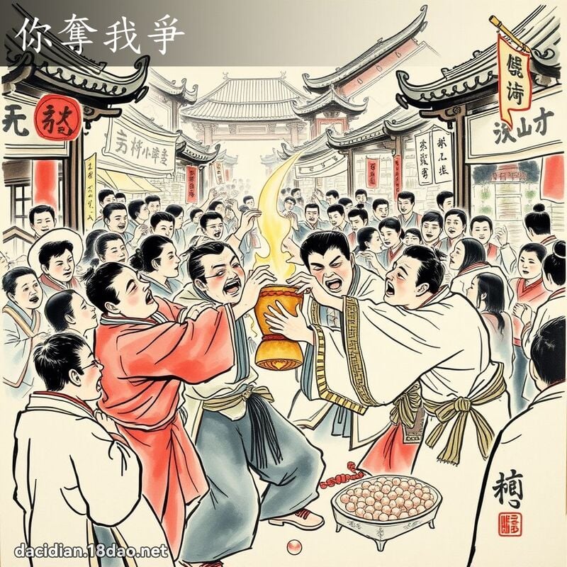你奪我爭 配图