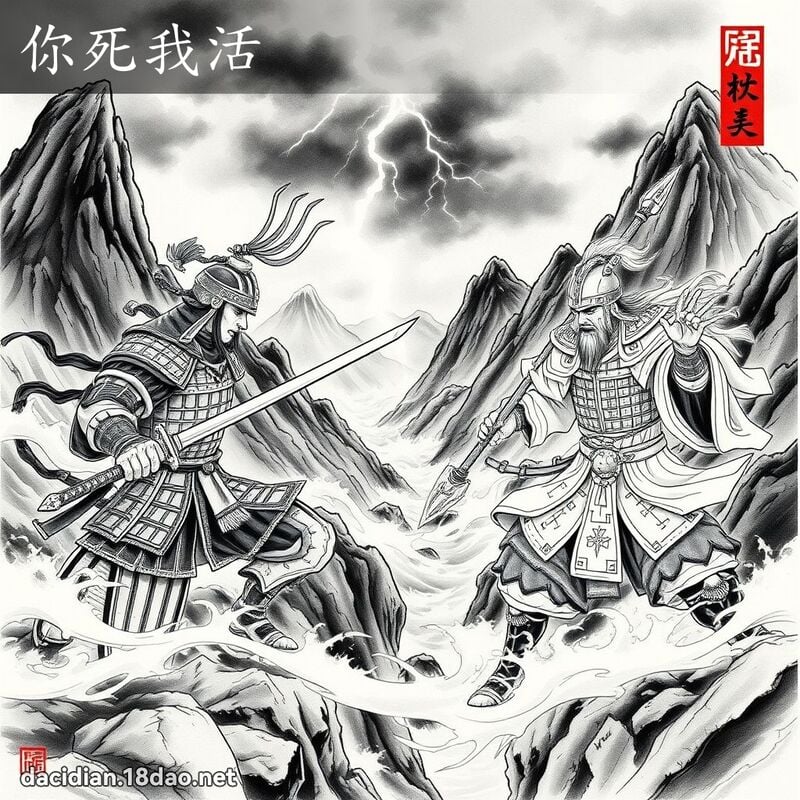你死我活 配图
