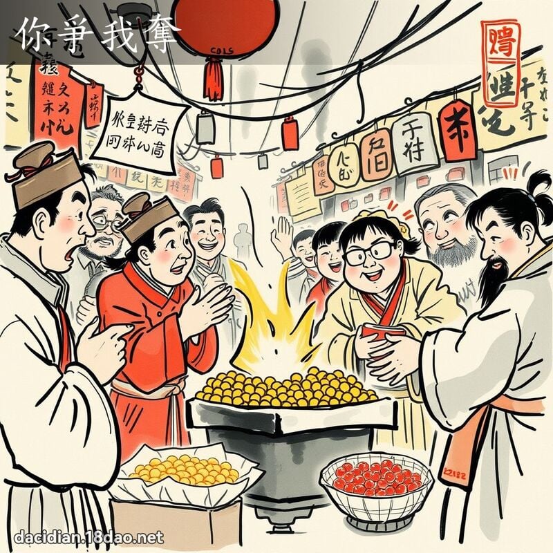 你爭我奪 配图