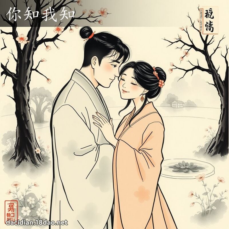 你知我知 配图