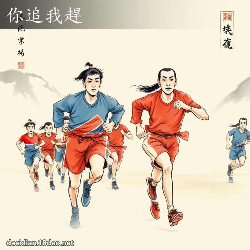 你追我趕 配图