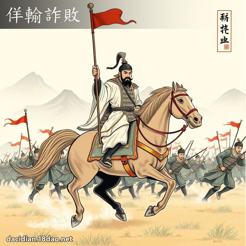 佯輸詐敗 配图