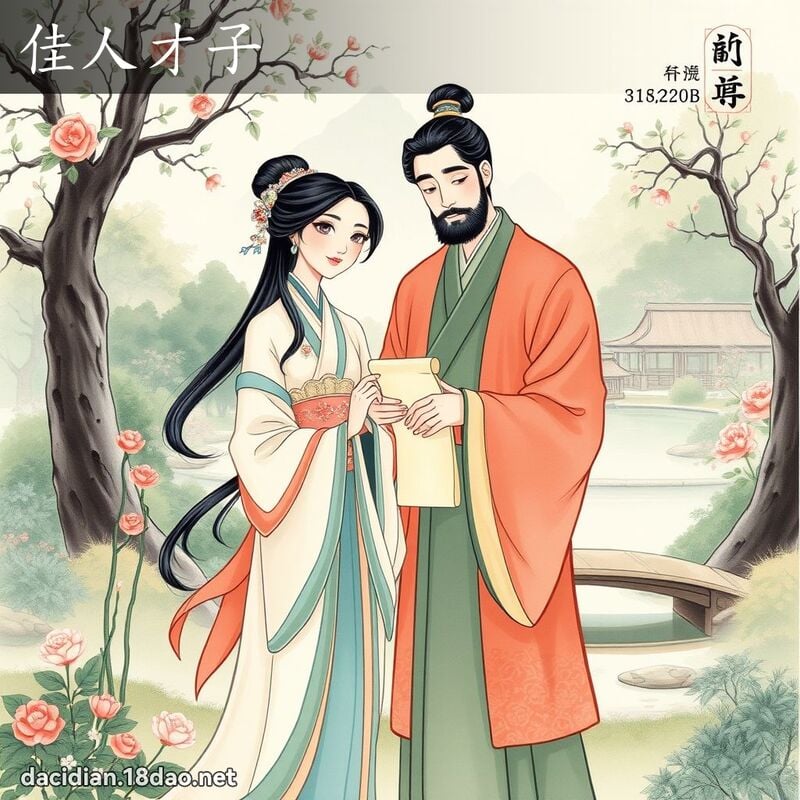 佳人才子 配图