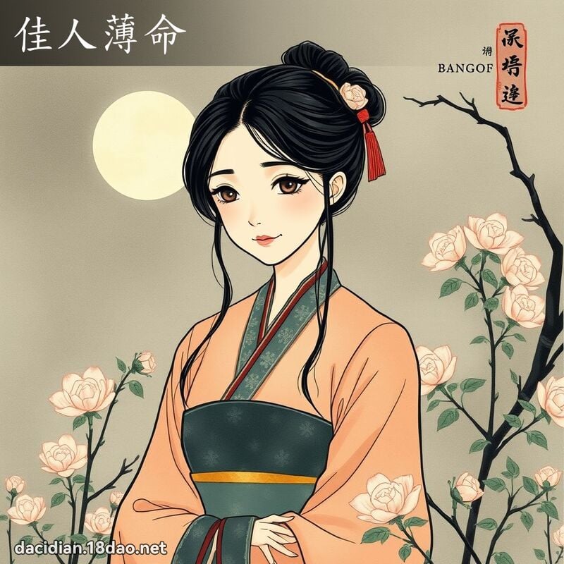 佳人薄命 配图