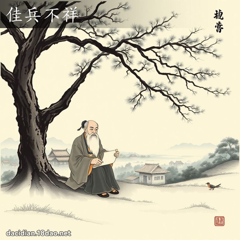 佳兵不祥 配图