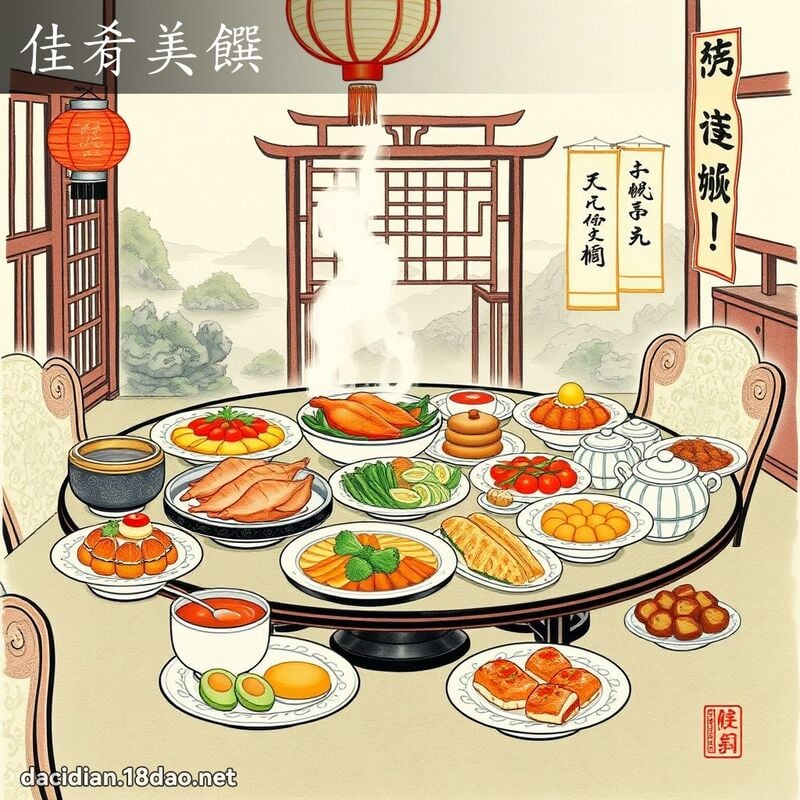 佳肴美饌 配图