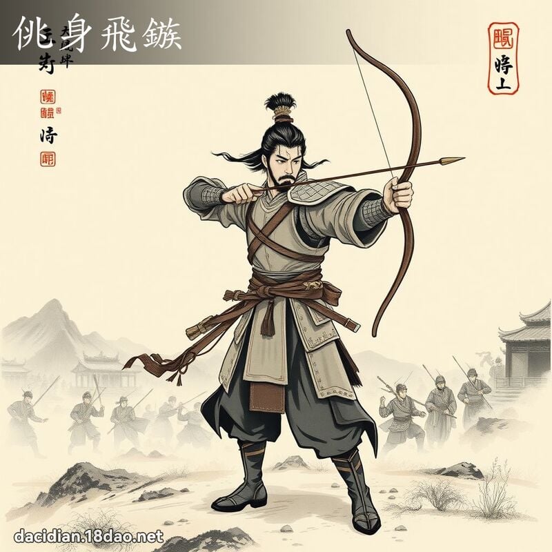 佻身飛鏃 配图