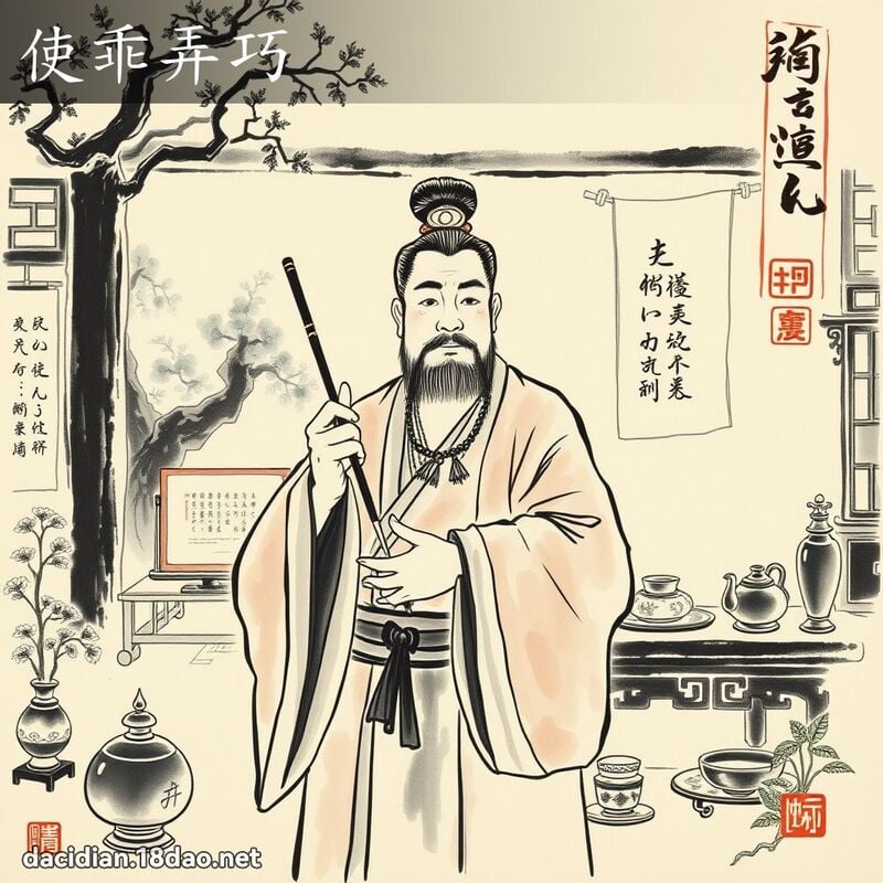 使乖弄巧 配图