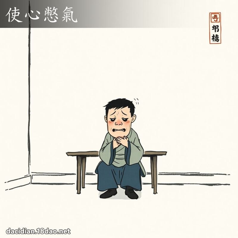 使心憋气 配图