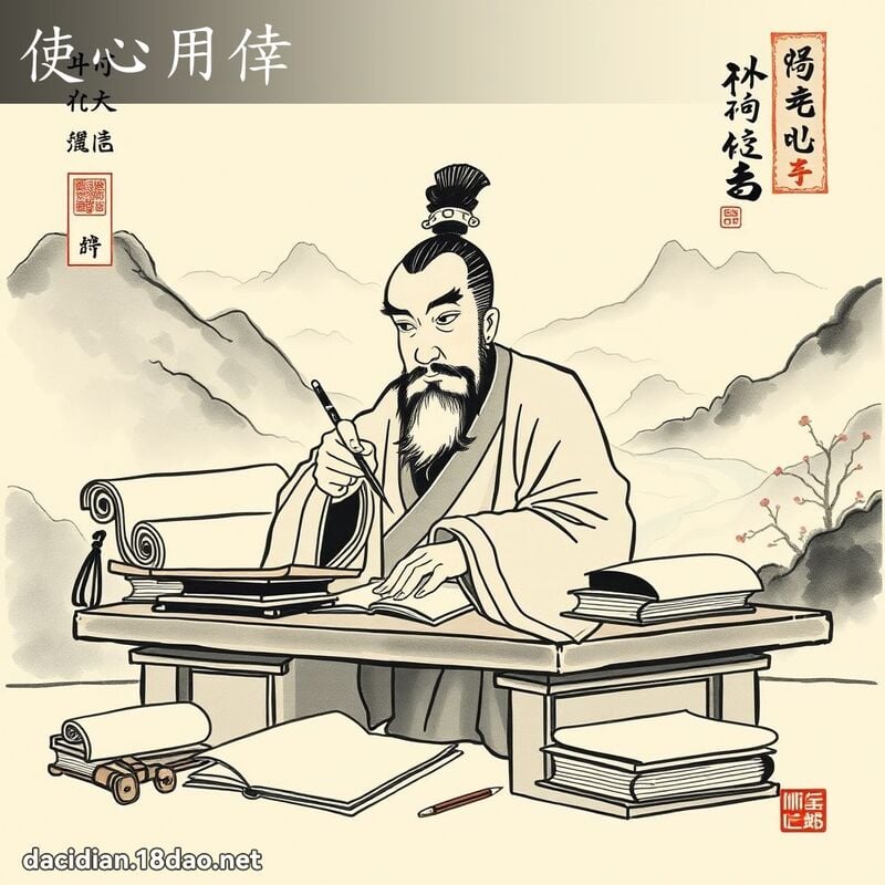 使心用倖 配图